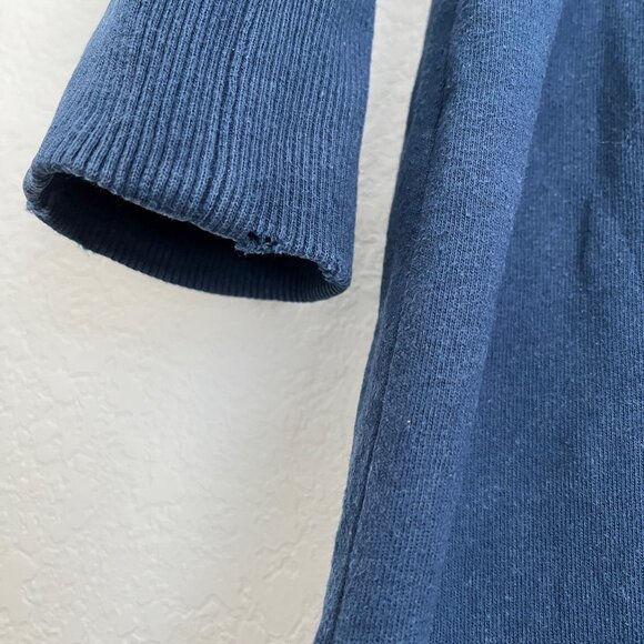 PINK Victoria's Secret French Terry Cloth Swim Cover Up Dress, Navy, Size Small - Picture 3 of 11